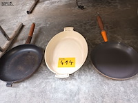 Lot 414 - le creuset. 3 stuks - afbeelding 1 van  3