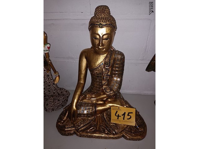 Lot 415 - boeddha beeld - afbeelding 1 van  3