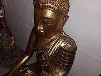 Lot 415 - boeddha beeld - afbeelding 2 van  3