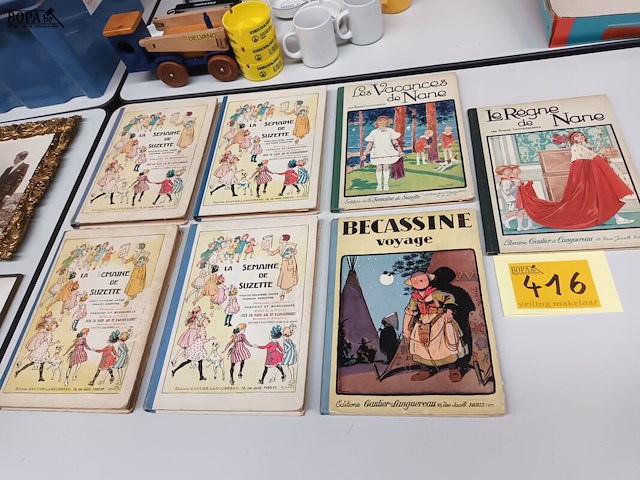 Lot 416 - boeken. 7 stuks - afbeelding 1 van  4