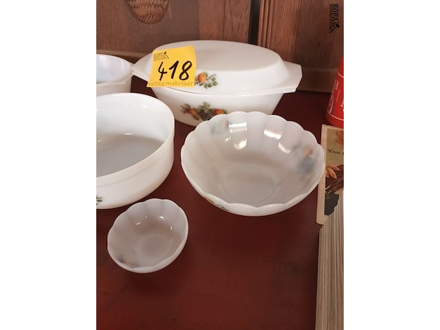 Lot 418 - arcopal servies. 21 stuks - afbeelding 3 van  4
