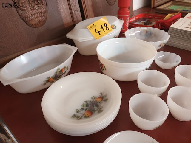 Lot 418 - arcopal servies. 21 stuks - afbeelding 4 van  4