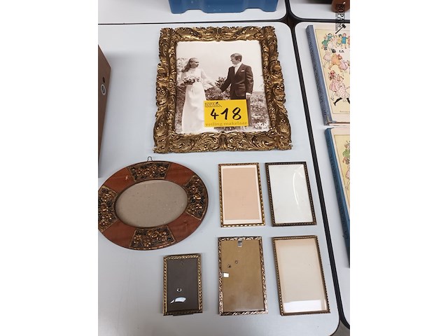 Lot 418 - fotokaders. 7 stuks - afbeelding 1 van  4