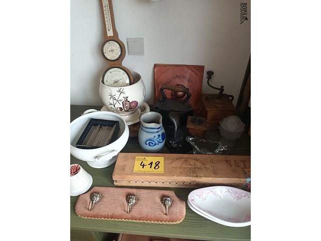 Lot 418 - lot brocante. 16 stuks - afbeelding 1 van  6