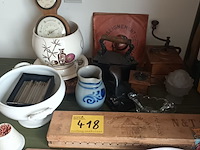 Lot 418 - lot brocante. 16 stuks - afbeelding 1 van  6
