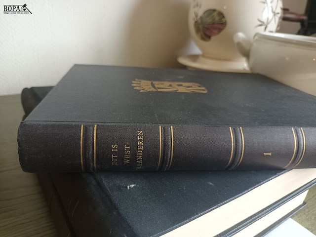 Lot 419 - boeken dit is west-vlaanderen - afbeelding 2 van  3