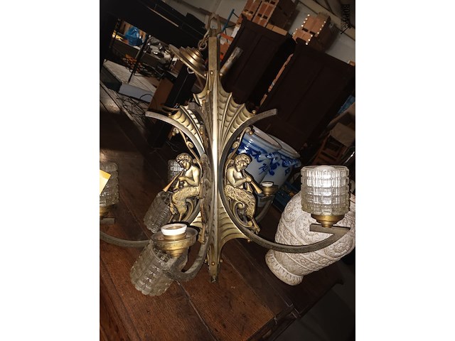 Lot 42 - art deco luster - afbeelding 2 van  2