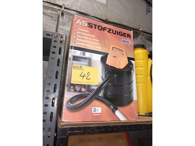 Lot 42 - asstofzuiger quigg - afbeelding 1 van  3