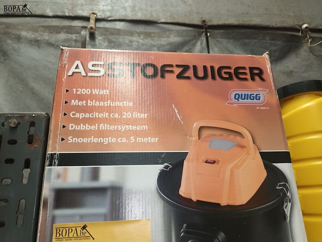 Lot 42 - asstofzuiger quigg - afbeelding 2 van  3