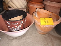 Lot 42 - bloempotten. 20 stuks - afbeelding 3 van  4