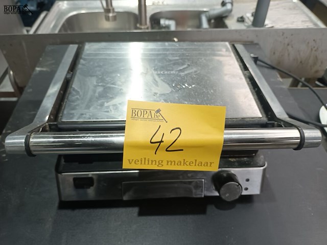 Lot 42 - contactgrill silvercrest - afbeelding 4 van  4