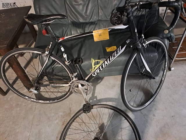 Lot 42 - koersfiets specialized met onderdelen chimano + extra wiel - afbeelding 3 van  6