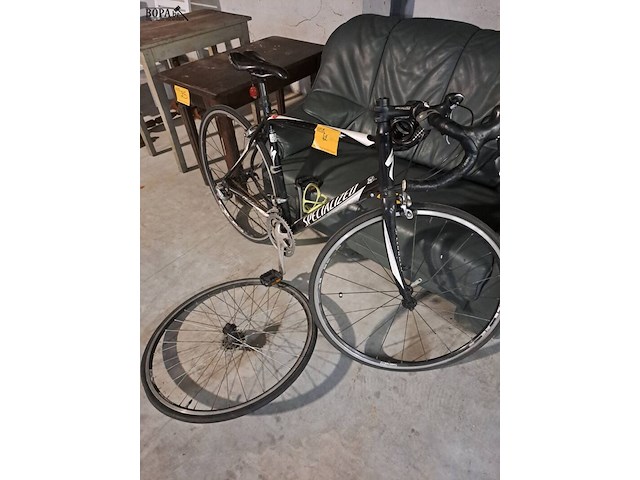Lot 42 - koersfiets specialized met onderdelen chimano + extra wiel - afbeelding 6 van  6