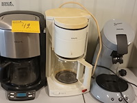 Lot 42 - koffie apparaten. 3 stuks - afbeelding 1 van  4