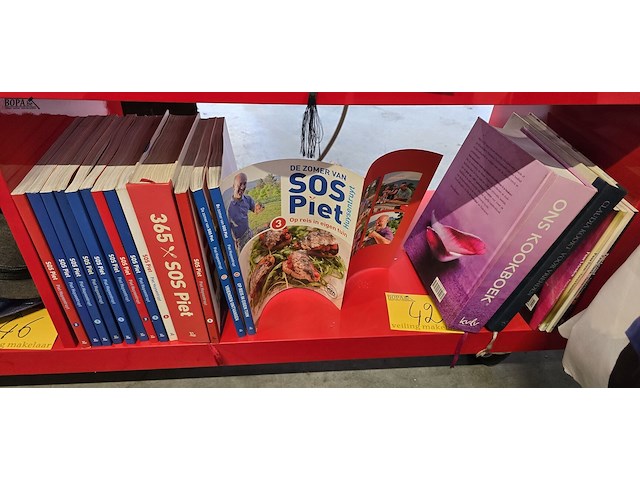 Lot 42 - lot kookboeken ong 19 stuks - afbeelding 1 van  4