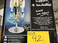 Lot 42 - roterende drankflessenhouder