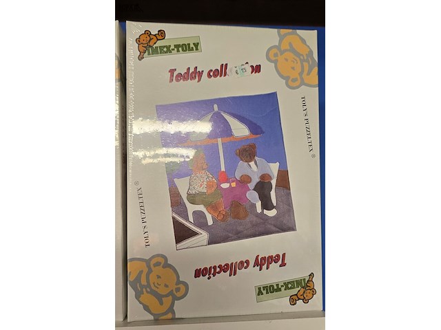 Lot 42 - teddy collection puzzels nieuw 6 dozen - afbeelding 2 van  3