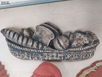 Lot 42 - terracotta wanddecoratie, 4 stuks - afbeelding 3 van  5