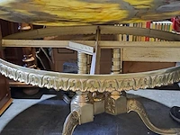 Lot 42 - vintage hollywood regency-stijl '70 salontafel messing onder - afbeelding 3 van  3