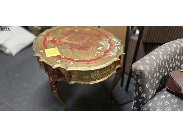 Lot 42 - vintage salontafel - afbeelding 4 van  4