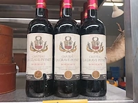 Lot 420 - flessen bordeaux wijn. 9 stuks