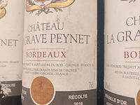 Lot 420 - flessen bordeaux wijn. 9 stuks - afbeelding 4 van  4