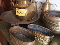 Lot 420 - koperwerk. 7 stuks - afbeelding 4 van  5