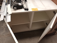 Lot 421 - kastje witte melamine - afbeelding 3 van  3