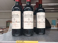 Lot 424 - flessen bordeaux wijn. 14 stuks