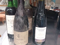 Lot 425 - flessen diverse wijnen. 8 stuks