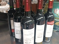 Lot 426 - flessen bordeaux wijn. 8 stuks - afbeelding 2 van  4