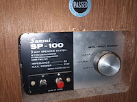 Lot 426 - luidsprekers sansui sp-100. 2 stuks - afbeelding 2 van  5