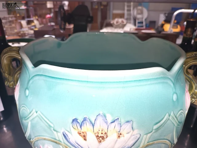 Lot 427 - art nouveau pot - afbeelding 3 van  5