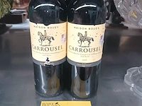 Lot 428 - flessen wijn carousel 2019. 10 stuks