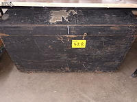 Lot 428 - houten koffer - afbeelding 2 van  2