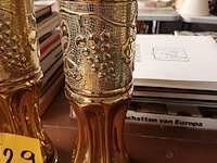 Lot 429 - koppel obussen trench art - afbeelding 2 van  4