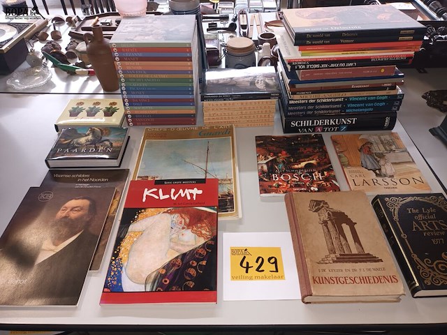 Lot 429 - kunstboeken. 56 stuks - afbeelding 1 van  4