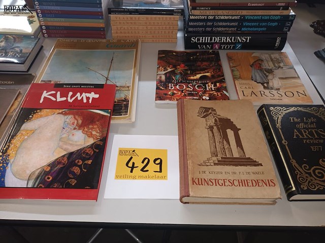Lot 429 - kunstboeken. 56 stuks - afbeelding 4 van  4