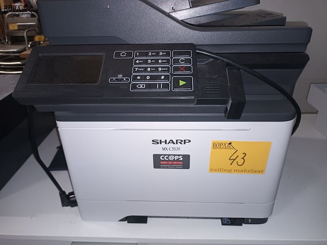 Lot 43 - all-in-one laserprinter sharp - afbeelding 1 van  4