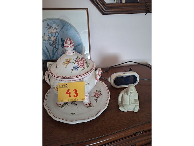 Lot 43 - decoratie en wekkers. 12 stuks - afbeelding 5 van  5