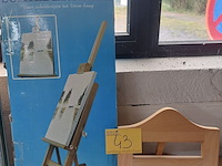 Lot 43 - schildersezels, 2 stuks - afbeelding 1 van  2