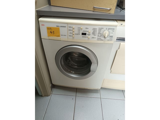 Lot 43 - wasmachine aeg - afbeelding 1 van  3