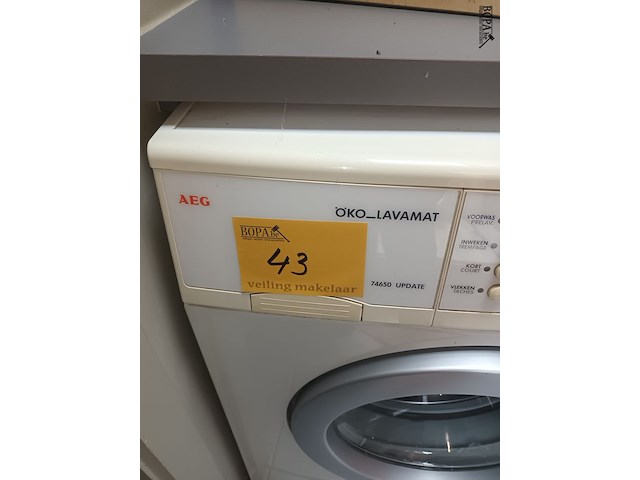 Lot 43 - wasmachine aeg - afbeelding 2 van  3