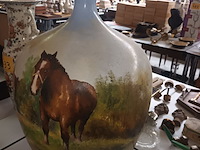 Lot 430 - beschilderde grote fles - afbeelding 3 van  5