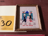 Lot 430 - boeken en kaders jeanne hebbelynk - afbeelding 4 van  5