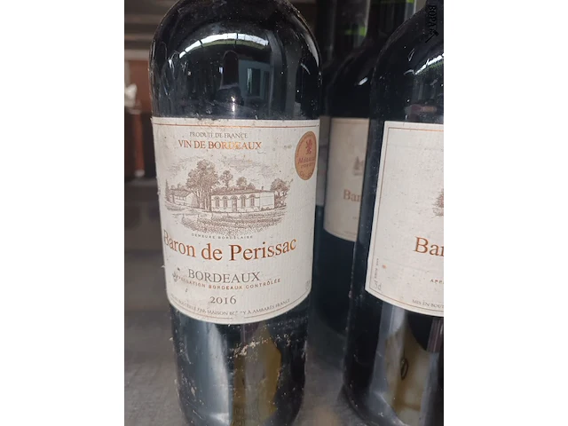 Lot 430 - flessen bordeaux wijn. 8 stuks - afbeelding 3 van  3