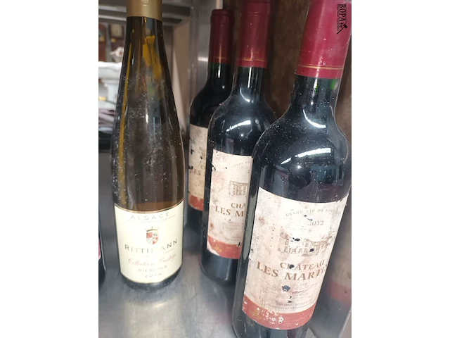 Lot 431 - flessen diverse wijnen. 13 stuks - afbeelding 4 van  4