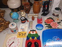 Lot 431 - retro decoratie. 22 stuks - afbeelding 1 van  5