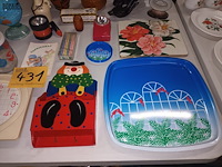 Lot 431 - retro decoratie. 22 stuks - afbeelding 4 van  5