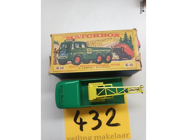 Lot 432 - matchbox wreck truck - afbeelding 2 van  3